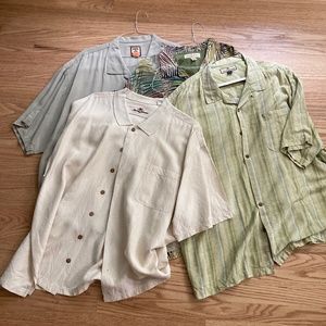Tommy Bahama XXL Men's Shirts (Set of 4)